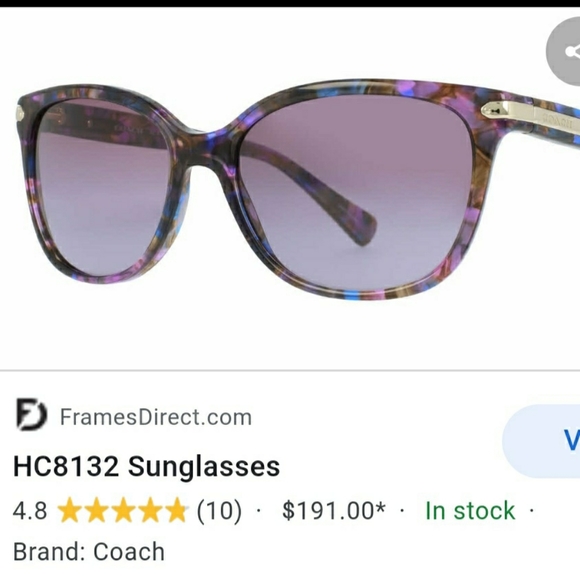 Eyeglass COACH for frame with - Picture 16 of 17